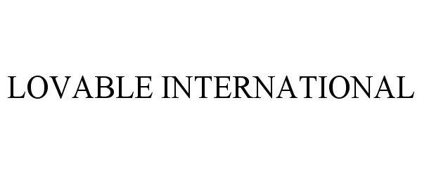  LOVABLE INTERNATIONAL