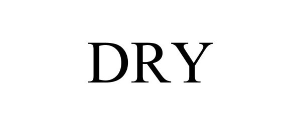 Trademark Logo DRY