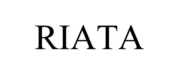 Trademark Logo RIATA