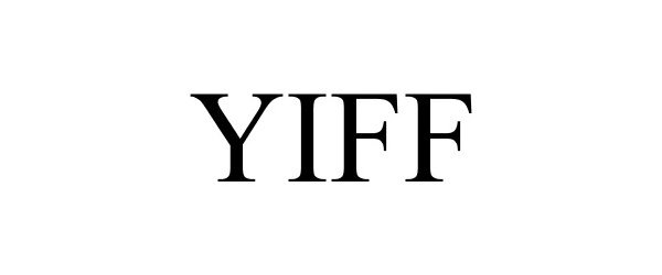 Trademark Logo YIFF
