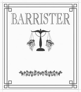 Trademark Logo BARRISTER