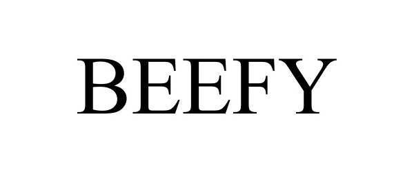 Trademark Logo BEEFY