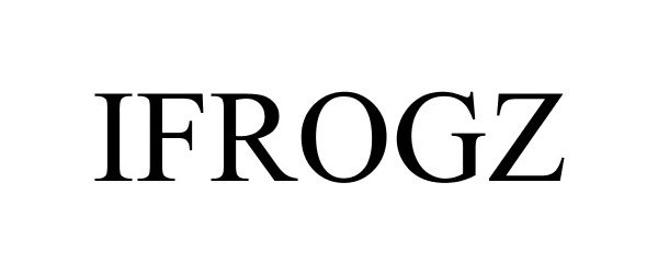Trademark Logo IFROGZ