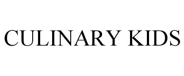 Trademark Logo CULINARY KIDS