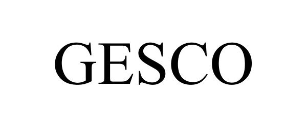 Trademark Logo GESCO