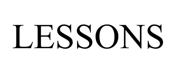 Trademark Logo LESSONS