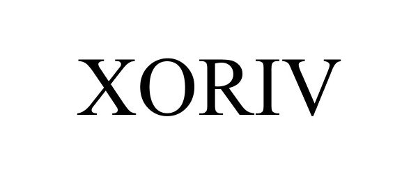 Trademark Logo XORIV