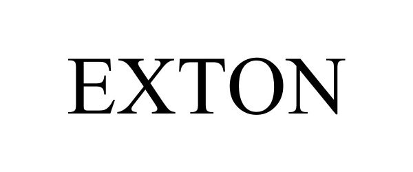 Trademark Logo EXTON