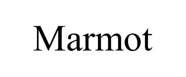 Trademark Logo MARMOT