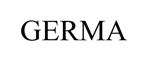Trademark Logo GERMA