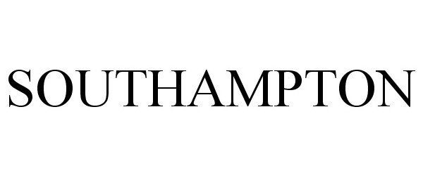 Trademark Logo SOUTHAMPTON