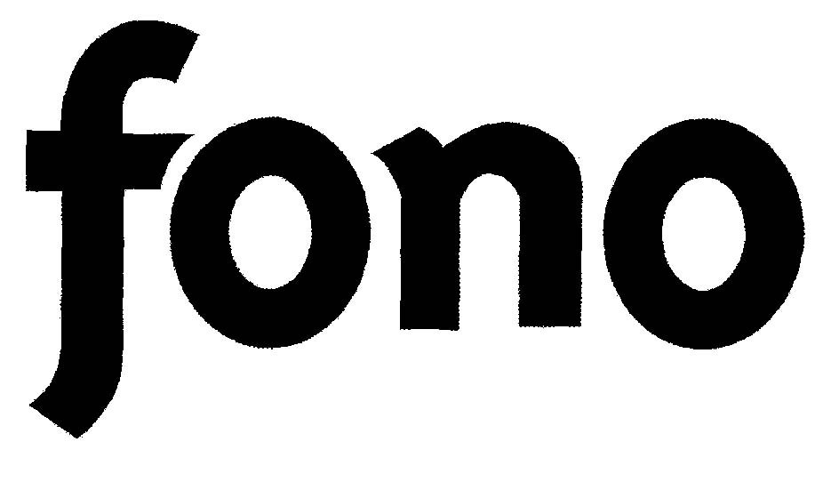 Trademark Logo FONO