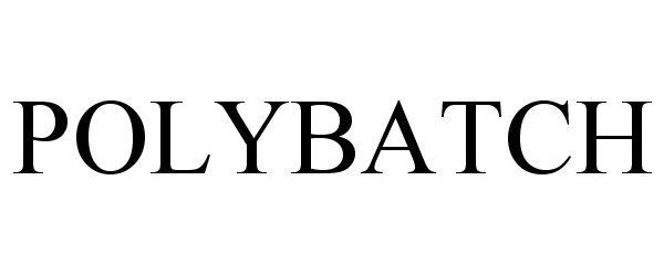 Trademark Logo POLYBATCH