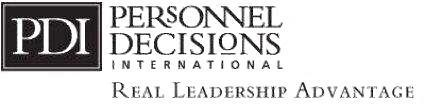 Trademark Logo PDI PERSONNEL DECISIONS INTERNATIONAL REAL LEADERSHIP ADVANTAGE