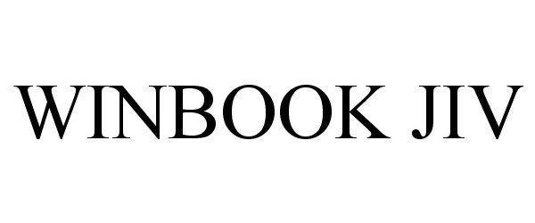 Trademark Logo WINBOOK JIV