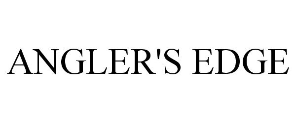 Trademark Logo ANGLER'S EDGE