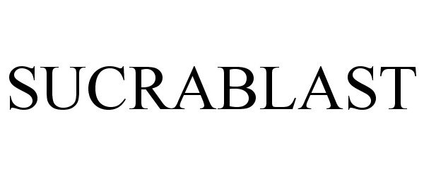 Trademark Logo SUCRABLAST