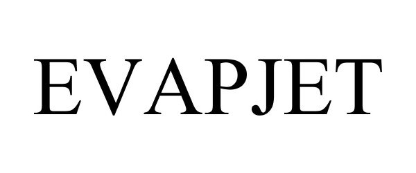 Trademark Logo EVAPJET