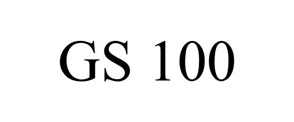  GS 100