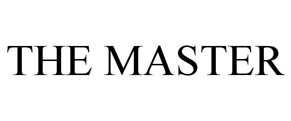 Trademark Logo THE MASTER