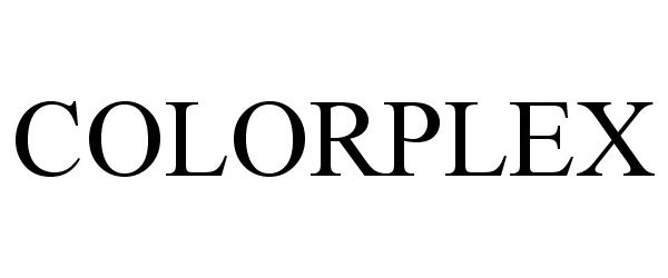 Trademark Logo COLORPLEX