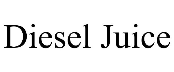 Trademark Logo DIESEL JUICE