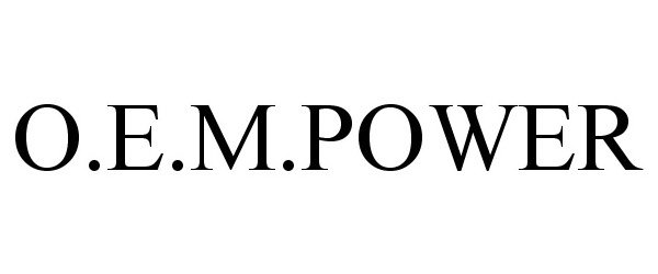  O.E.M.POWER