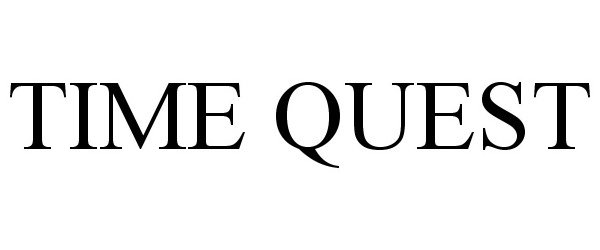 Trademark Logo TIME QUEST