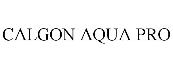  CALGON AQUA PRO