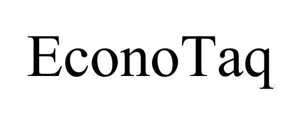 Trademark Logo ECONOTAQ
