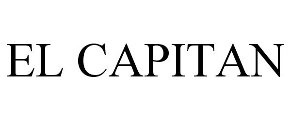 Trademark Logo EL CAPITAN