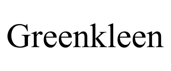 Trademark Logo GREENKLEEN