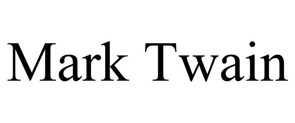 Trademark Logo MARK TWAIN