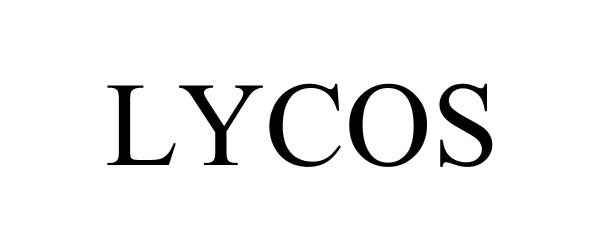 Trademark Logo LYCOS
