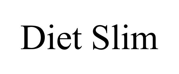 Trademark Logo DIET SLIM