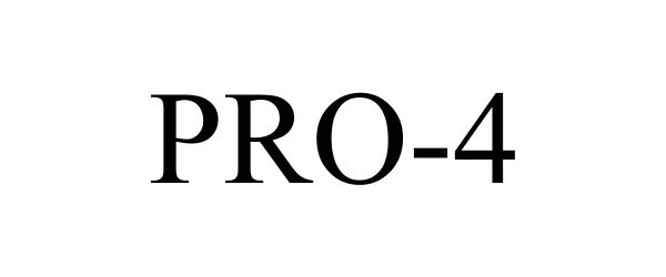 Trademark Logo PRO-4