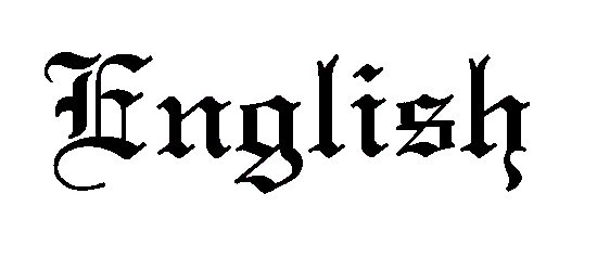 Trademark Logo ENGLISH
