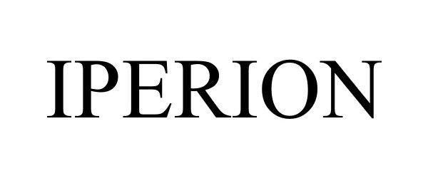 Trademark Logo IPERION