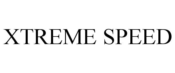 Trademark Logo XTREME SPEED