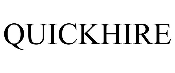 Trademark Logo QUICKHIRE
