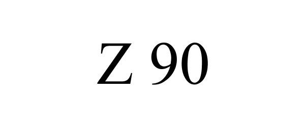 Trademark Logo Z 90