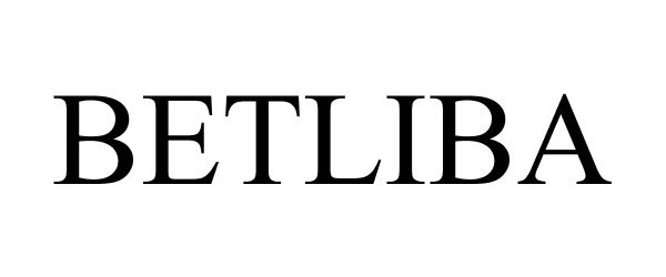 Trademark Logo BETLIBA