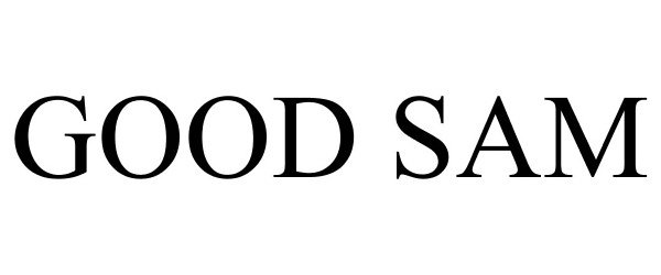Trademark Logo GOOD SAM