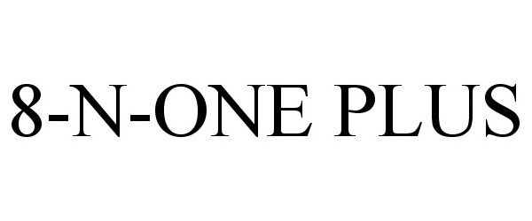 Trademark Logo 8-N-ONE PLUS
