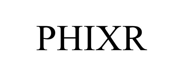 Trademark Logo PHIXR