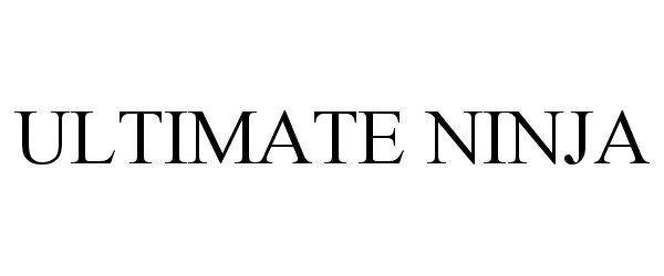 Trademark Logo ULTIMATE NINJA