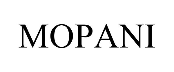  MOPANI