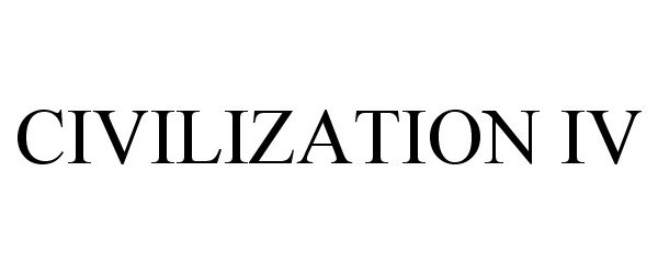  CIVILIZATION IV