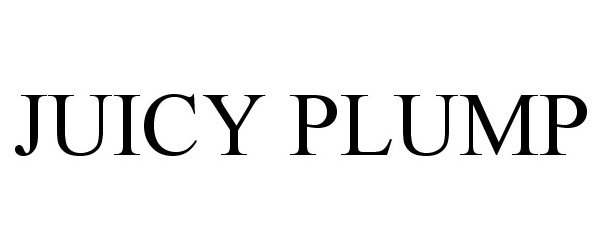 Trademark Logo JUICY PLUMP