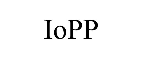 Trademark Logo IOPP